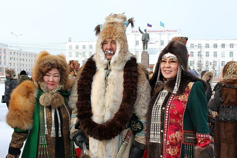 Якуты фото в национальных костюмах