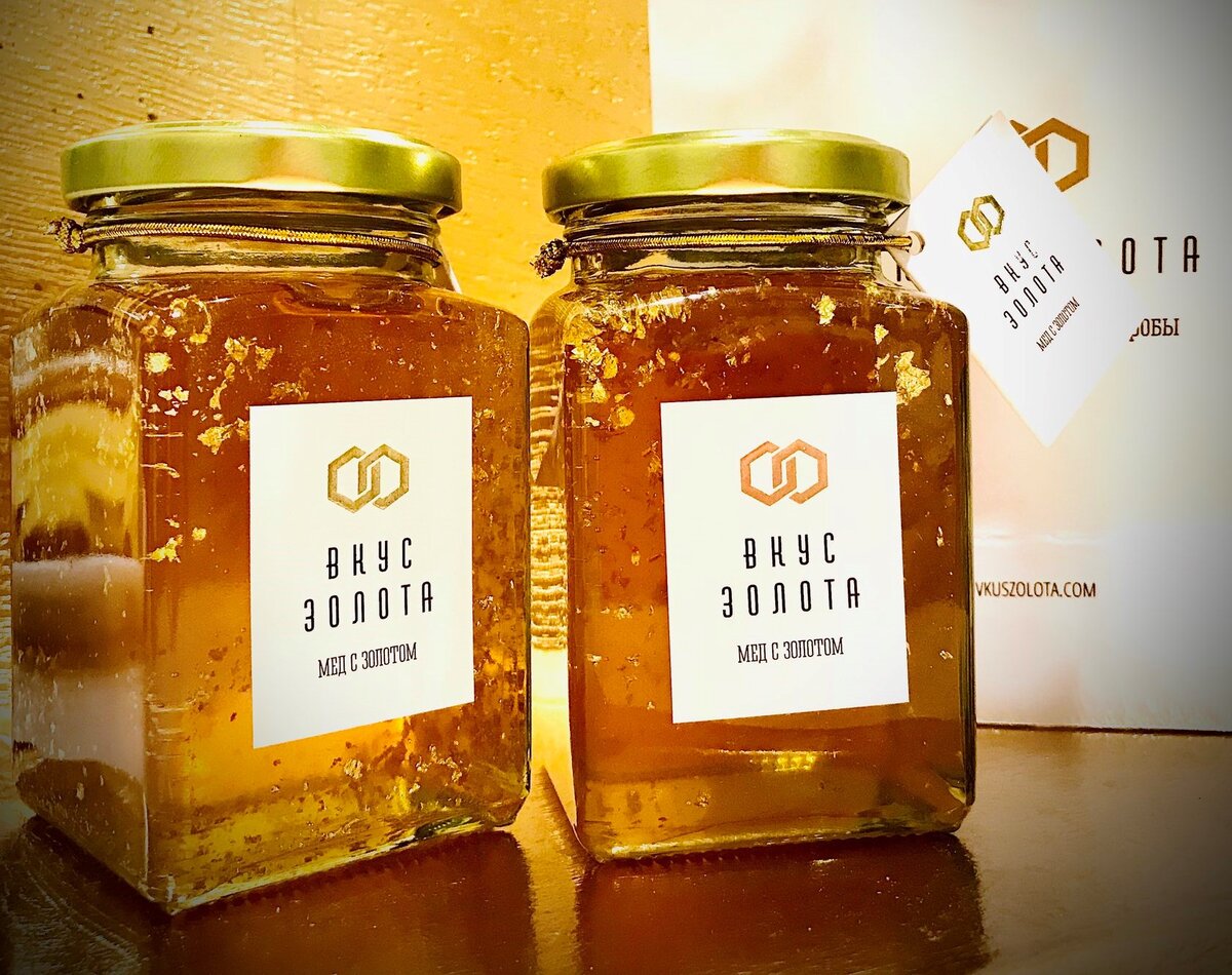 Мёд с золотом