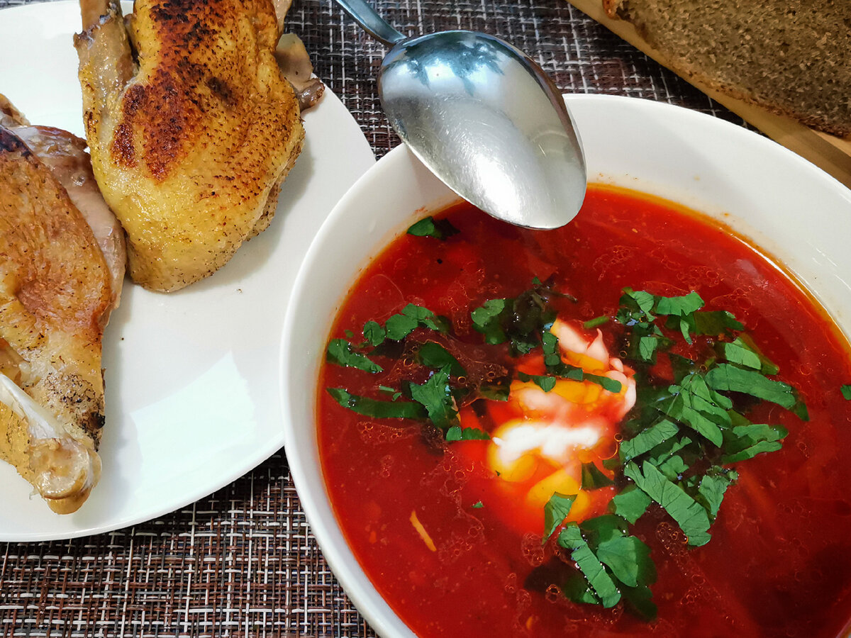 Идеальный наваристый борщ