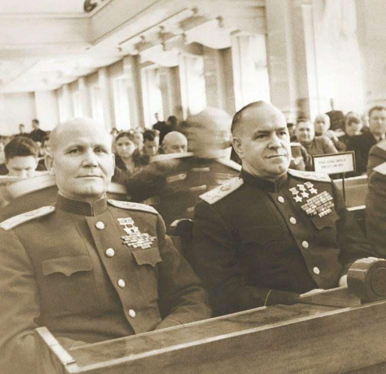 Маршал победы 1945. Маршал Конев 1945.