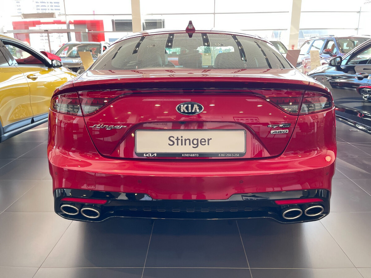 Kia Stinger. Источник иллюстрации - auto.ru