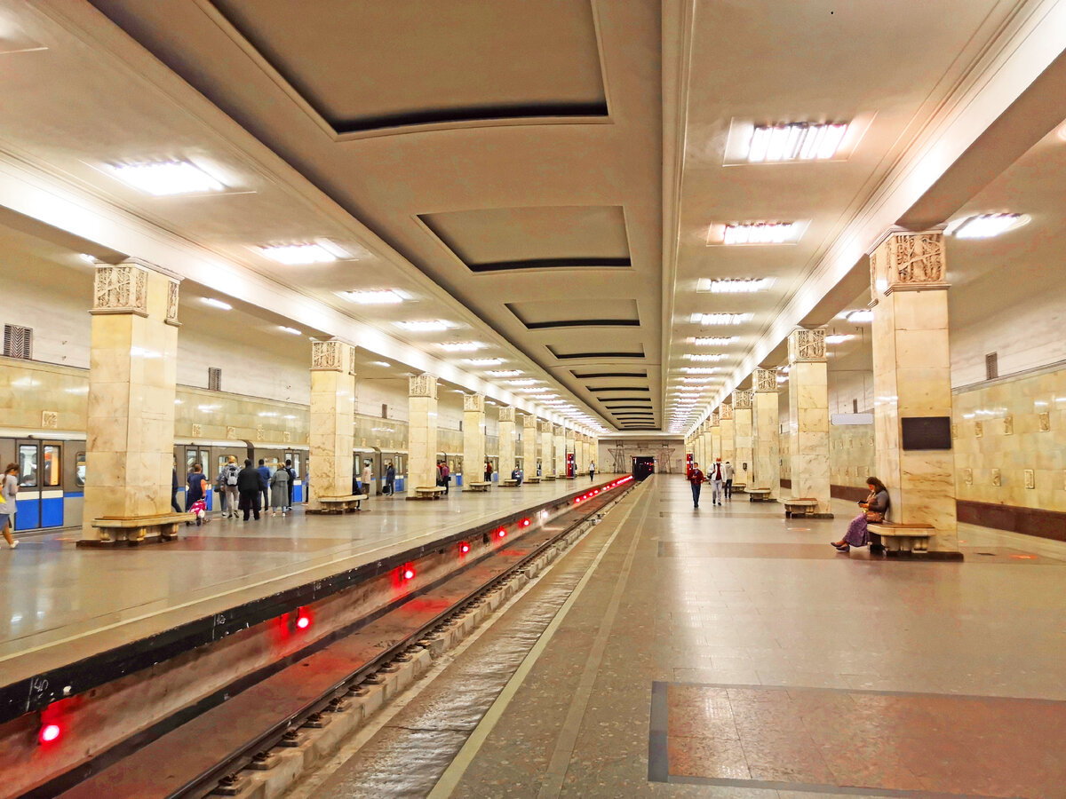 "Партизанская" 2021. Фото автора.