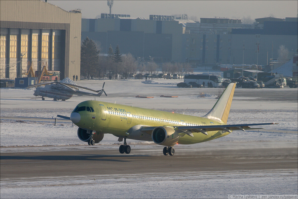 Первый полет в 21. АВИАПОРТ.