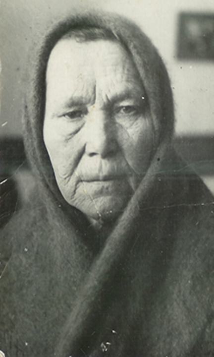 Прабабушка Агриппина. Ей здесь 50 лет.