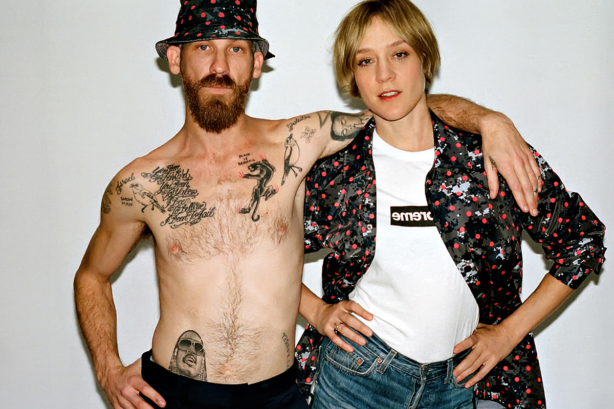 Джейсон Дилл и Хлоя Севиньи для коллекции Supreme x Comme des Garcons 2013