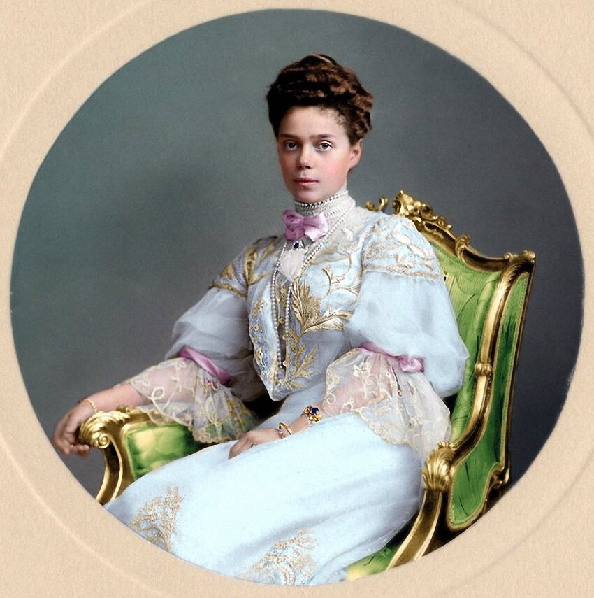  Княгиня Ксения Александровна, сестра Николая II. Из открытых источников.