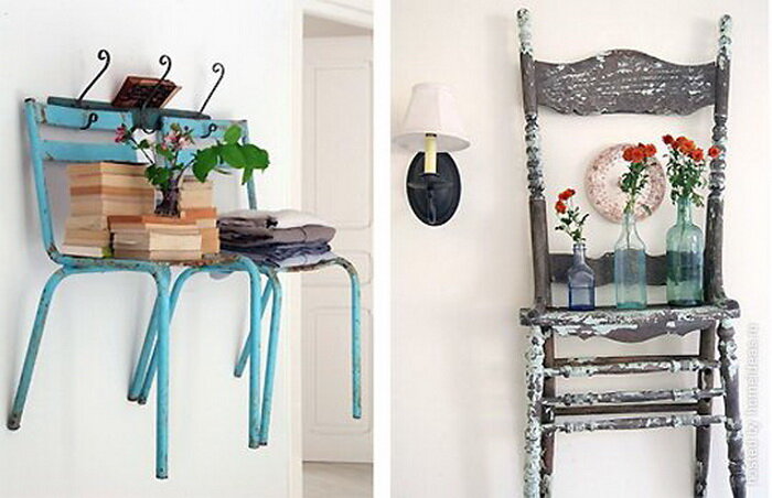 Их даже не покрасили. Вот это и есть яркий пример винтажного стиля.