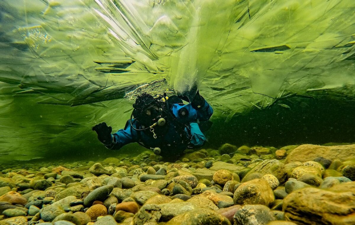 Два мира подводный и надводный