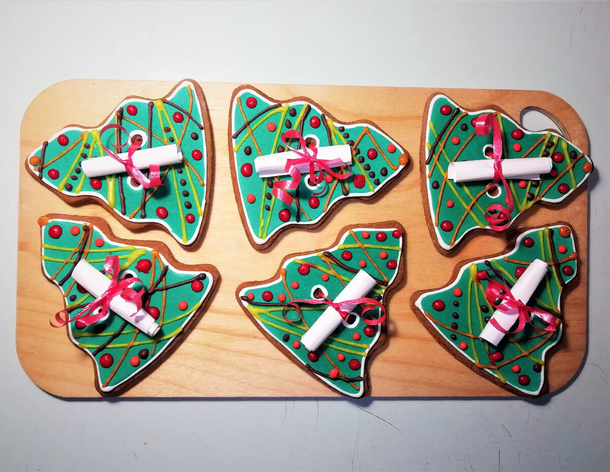 Имбирные пряники с предсказаниями