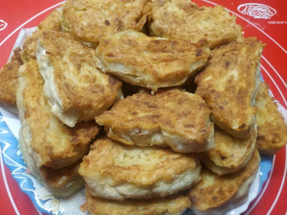 Лаваш жареный с мясом