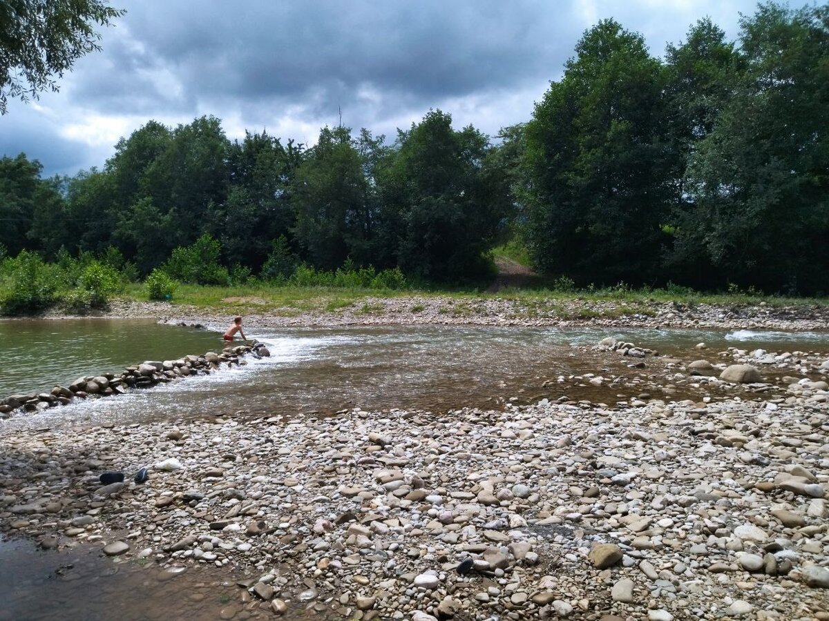 Горная речка Бугунжа.