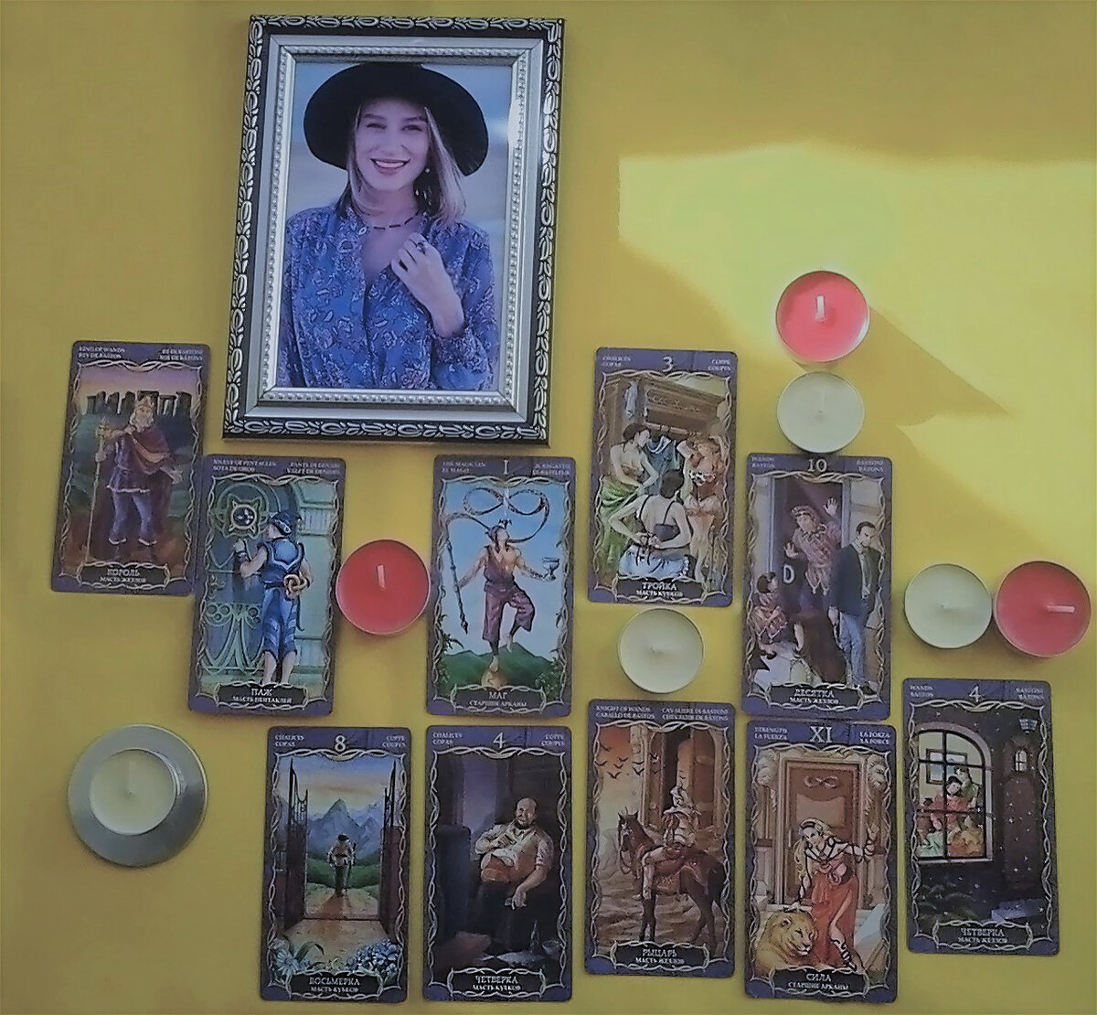 Схема расклада "Хар-ка личности". Кверент - Светлана Губриенко.