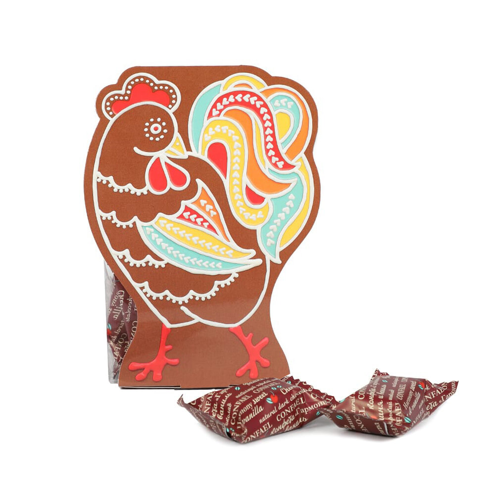 Набор конфет Confashion Chocolate Bar ассорти, Горький шоколад, 240г