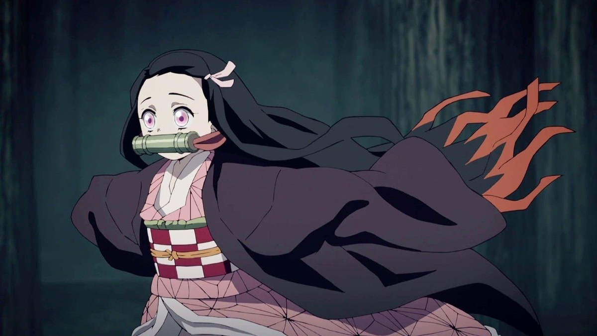 Незуко Камадо демон. Демон Slayer Kimetsu Незуко.