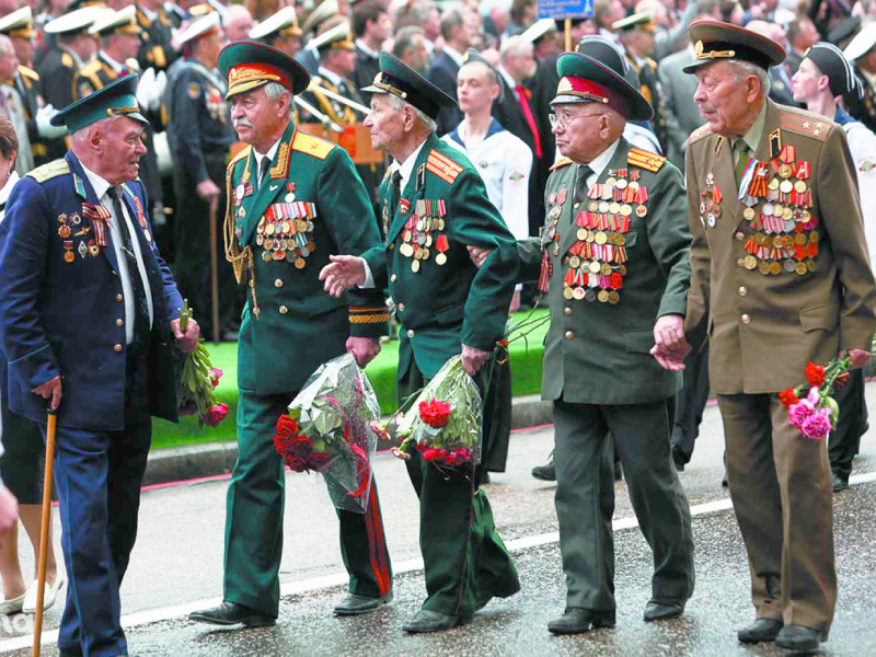 Ветераны на 9 мая.