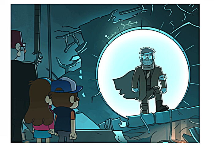 Листайте галерею, чтобы увидеть комикс целиком.