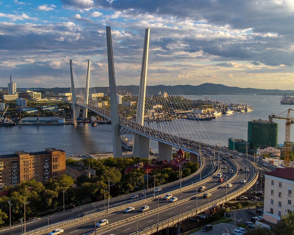 Просто владивостока. Золотой мост Владивосток. 