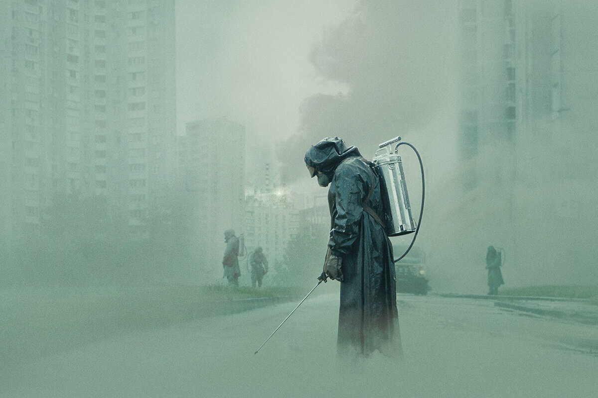 Легендарный кадр из проекта HBO, свою функцию показать весь размах и ликвидационные работы выполнил на "ура" (ИМХО)
