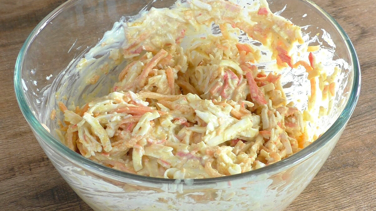 Отличный мясной салат с овощами без майонеза. Простой пошаговый рецепт с фото.