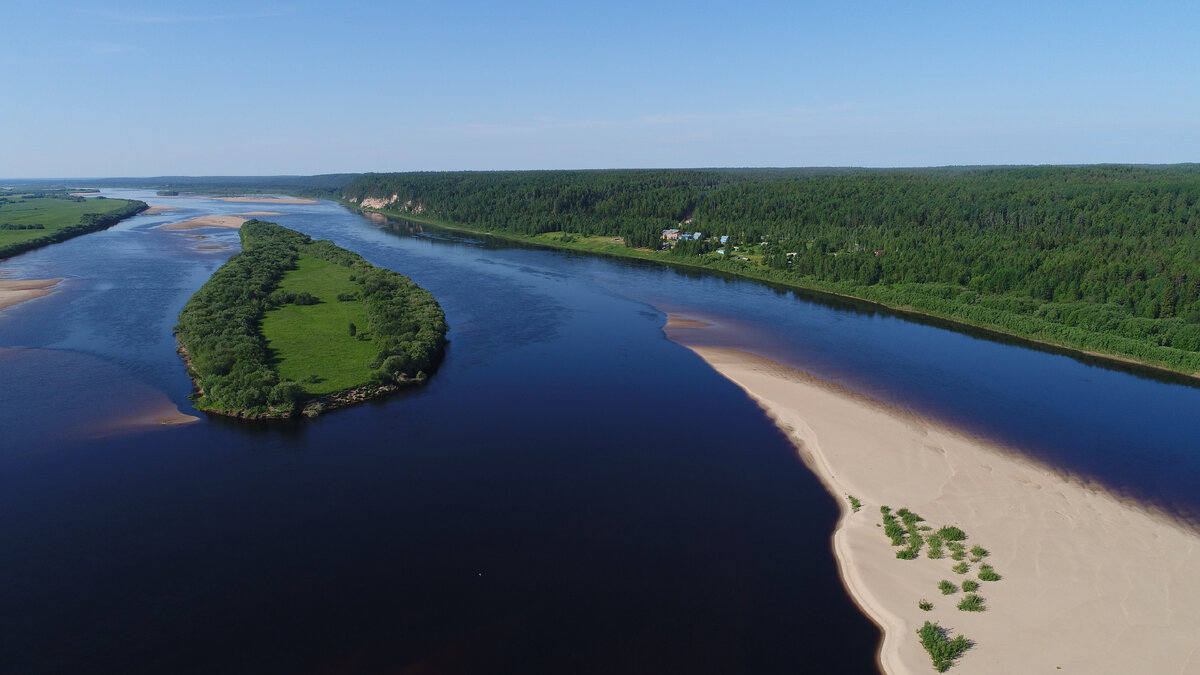 Река Пинега, Архангельская область