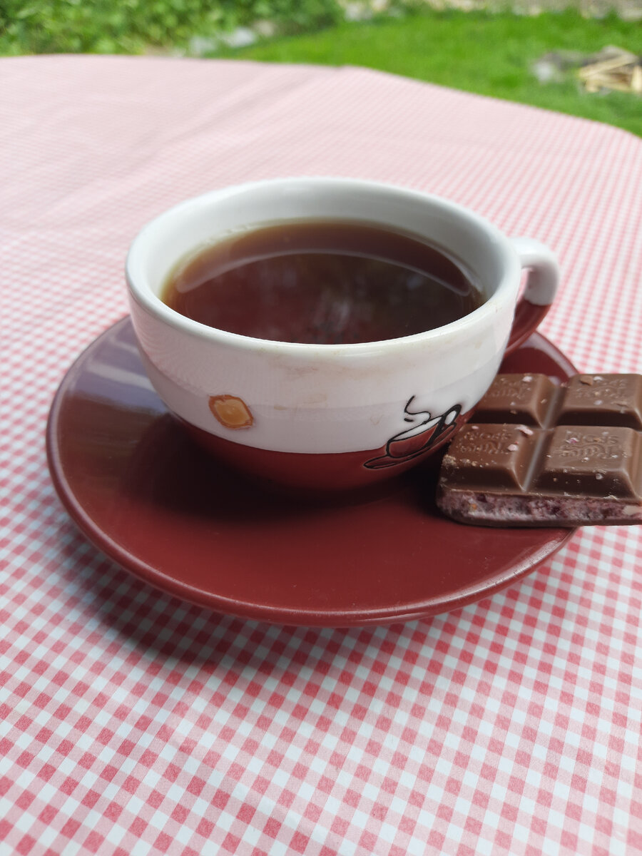 пока нет ягоды -шоколад! 