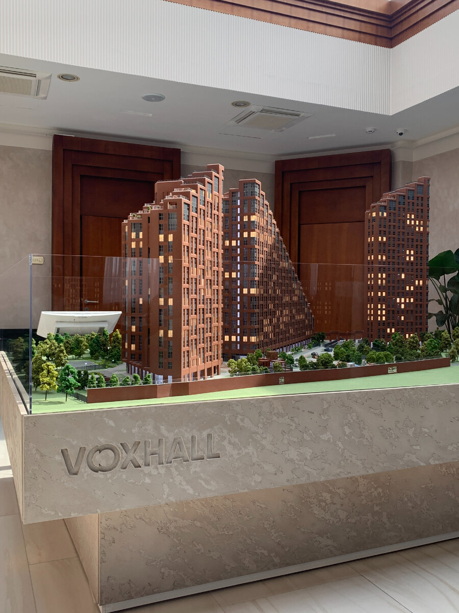 Макет ЖК "VOXHALL"