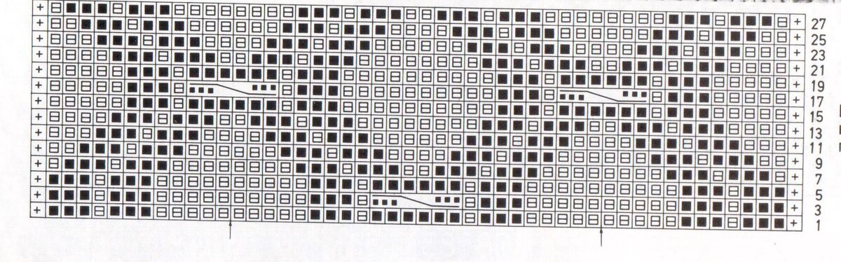 Схема узора