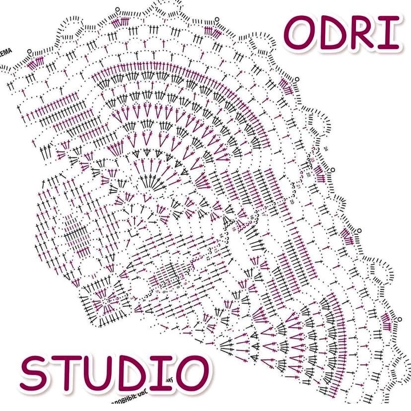 Odri studio вязание крючком со схемами