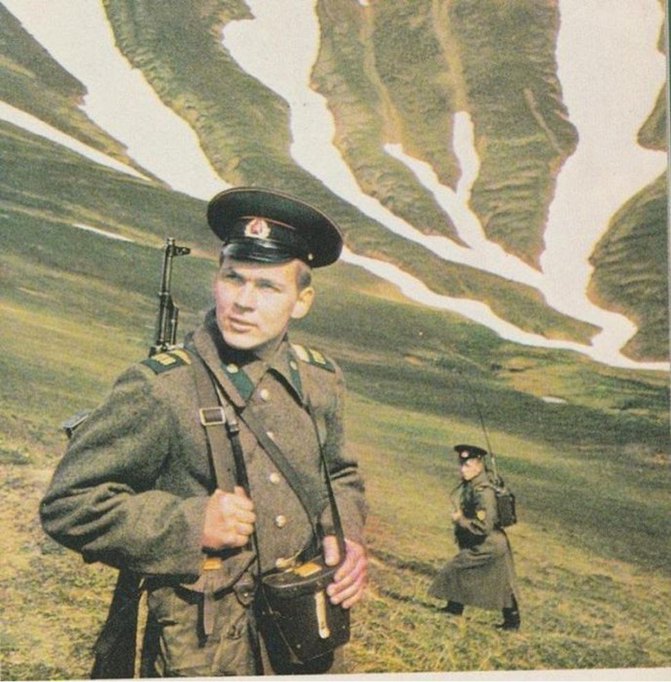 Пограничник в форме