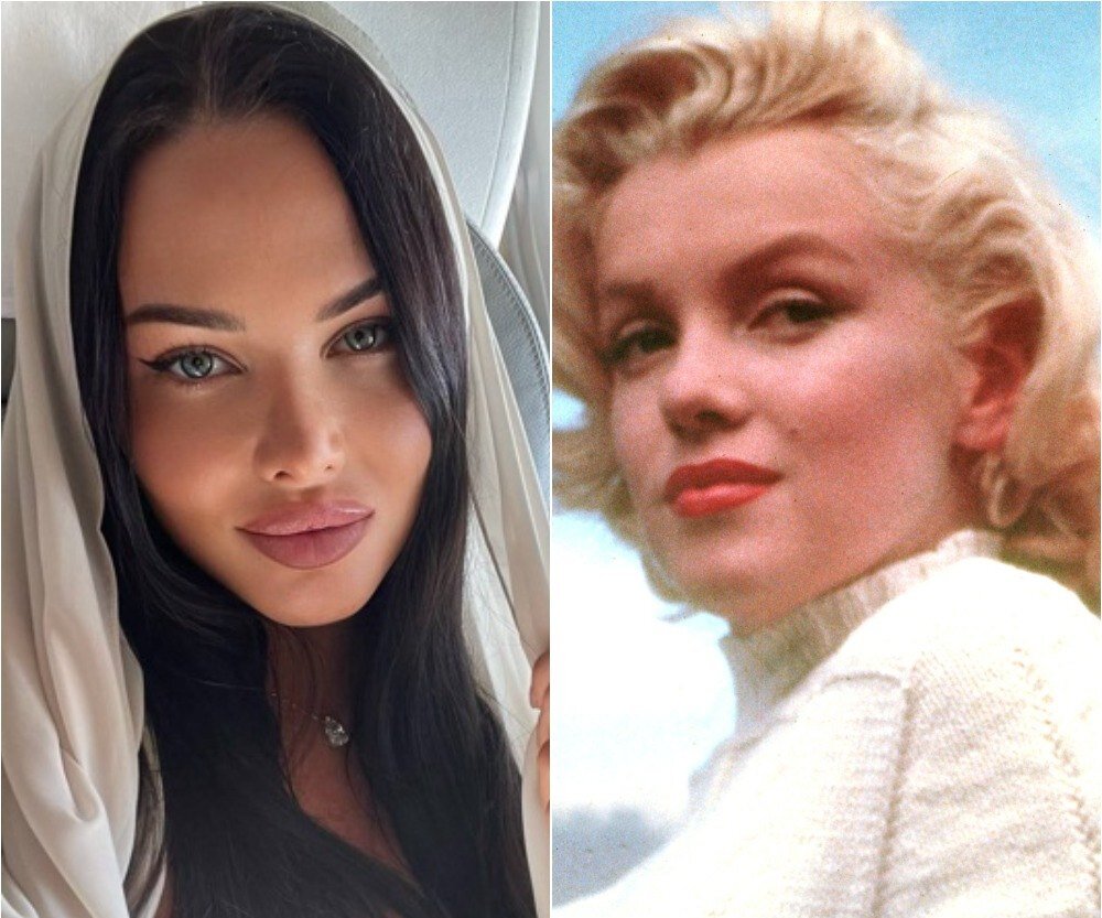     «Жуткие фото?»: Анастасия Решетова оценила оцифрованную Мэрилин Монро