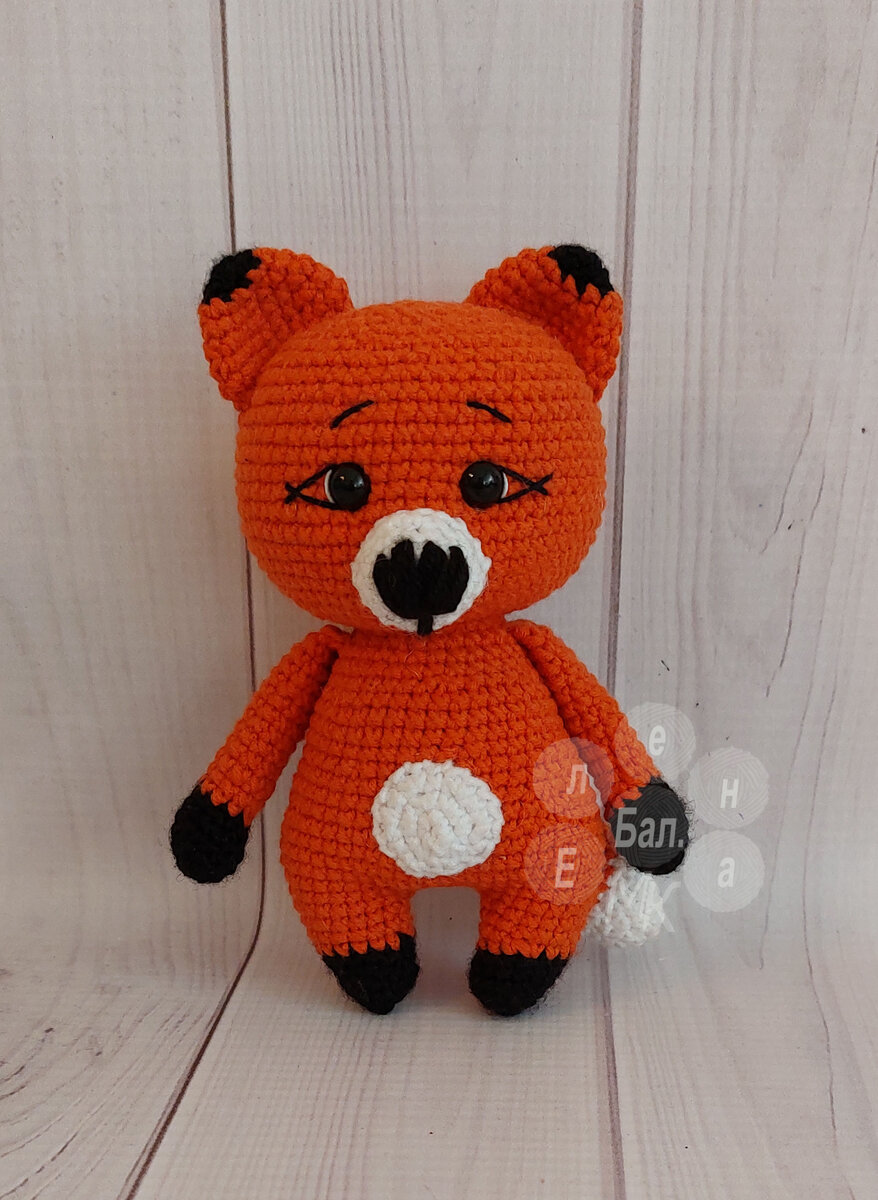 Лиса крючком