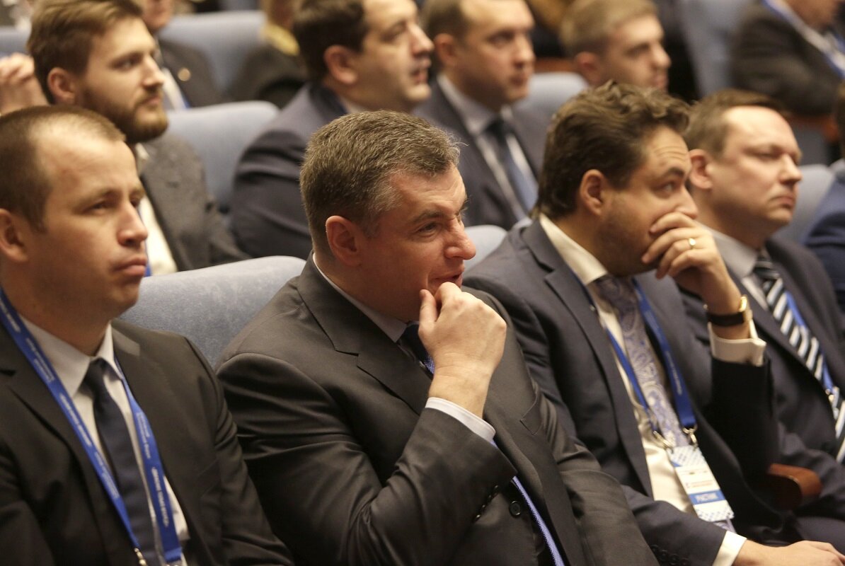 В апреле Слуцкий возглавил фракцию ЛДПР.  Фото: Nikolay Titov / Global Look Press / globallookpress.com