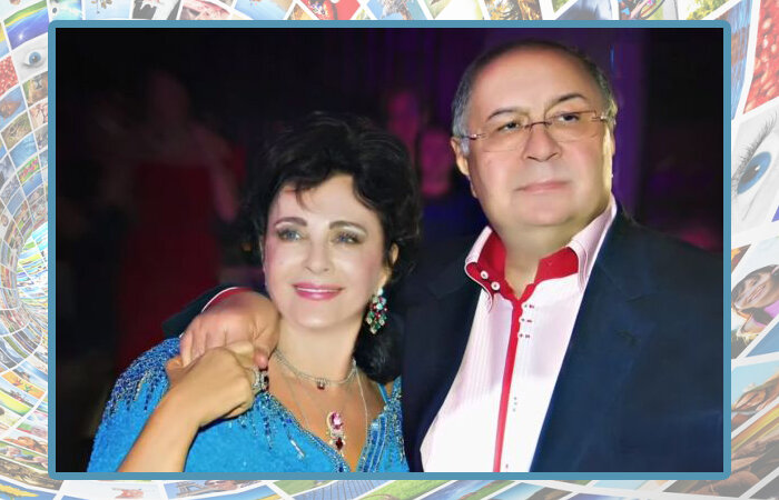 Алишер Усманов и Ирина Винер.