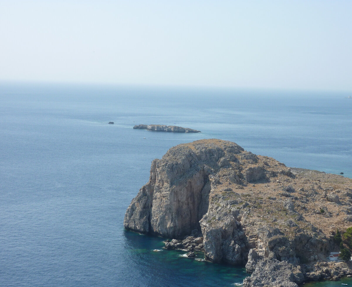 Берег греческого острова. Из личного архива