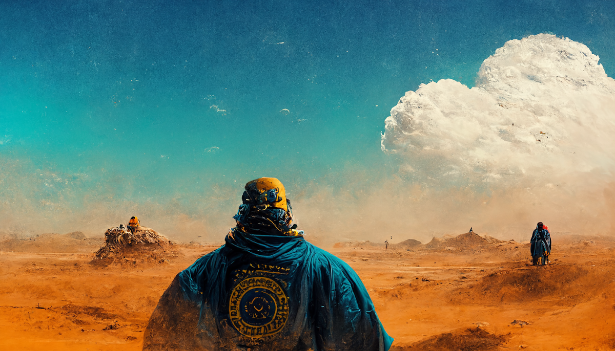 Искал, искал фото, а потом попросил нейросеть Midjourney нарисовать картинку