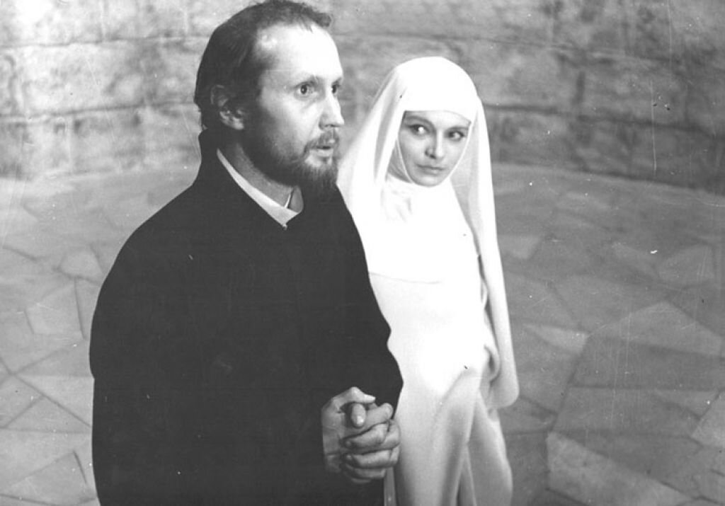 Кадр из фильма "Мать Иоанна от ангелов" (1960, Польша)