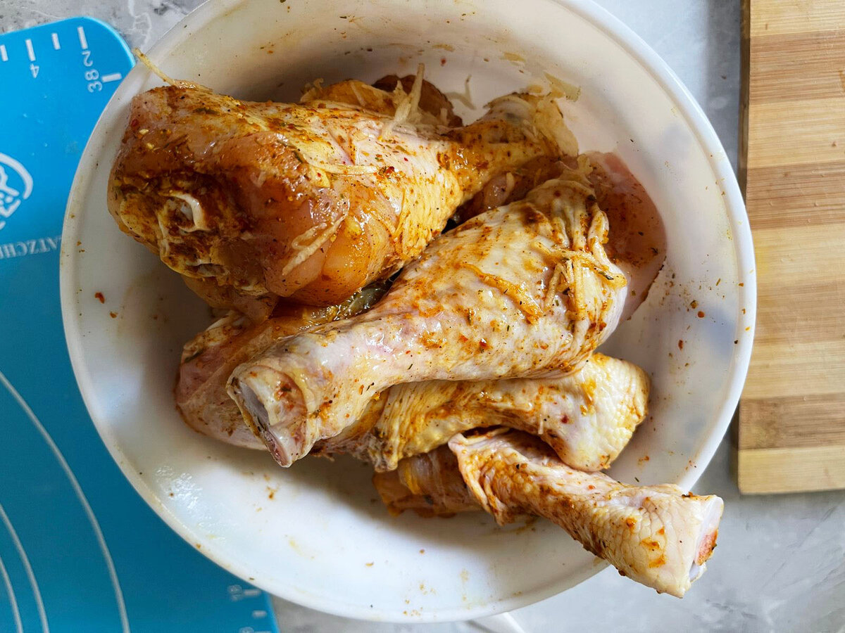 Запеченая курица в шубе по новому рецепту от соседки. Теперь будем готовить чаще