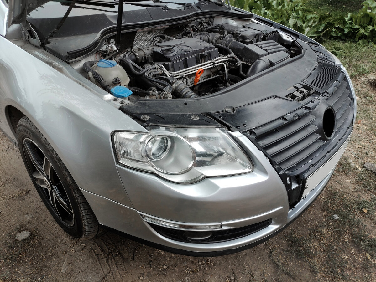VW Passat b6 с двигателем 2.0 BMP на насос-форсунках