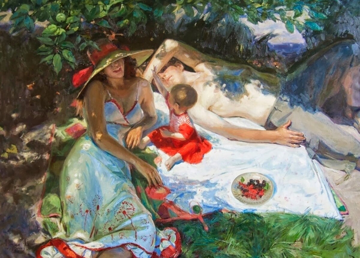 7. Художник Николай Аверин. Изображение отсюда: Pinterest