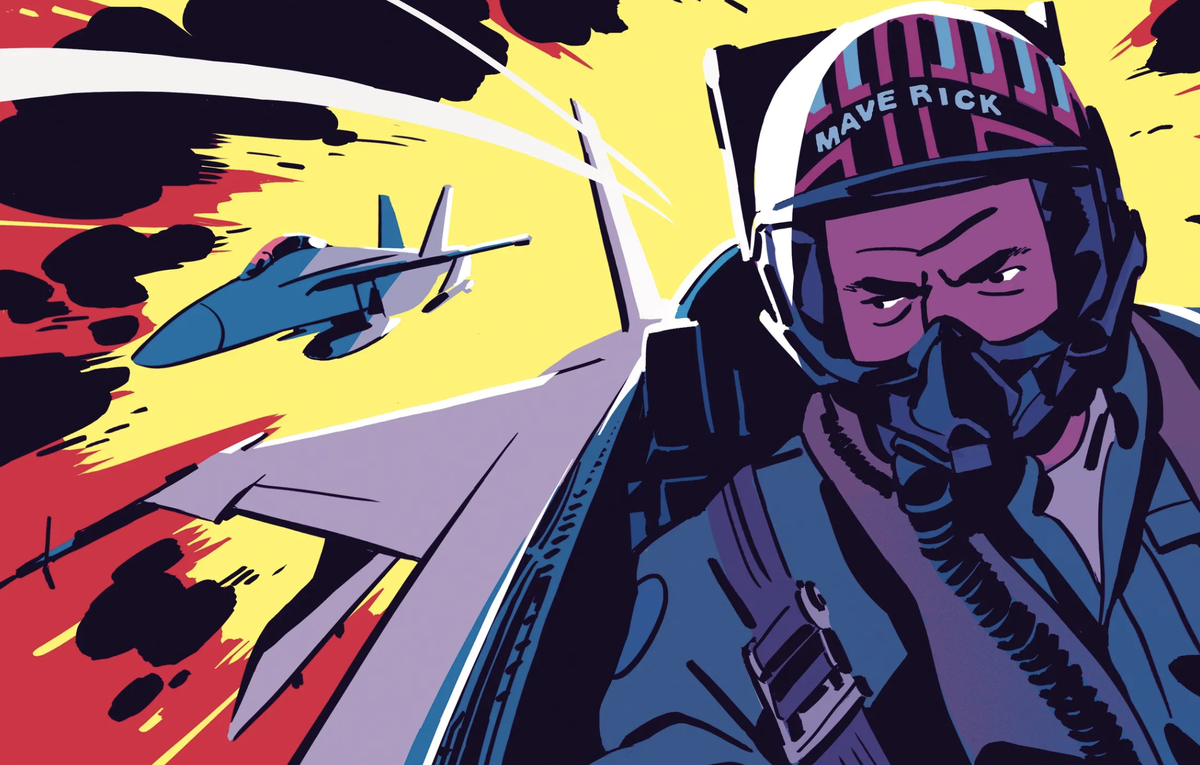 Фильм «Top Gun 2: Maverick» глазами иллюстратора из «The New Yorker»