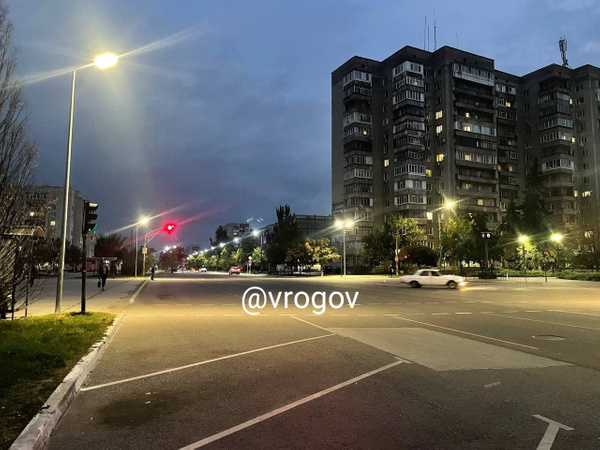 Энергодар. Фото © Telegram / Владимир Рогов