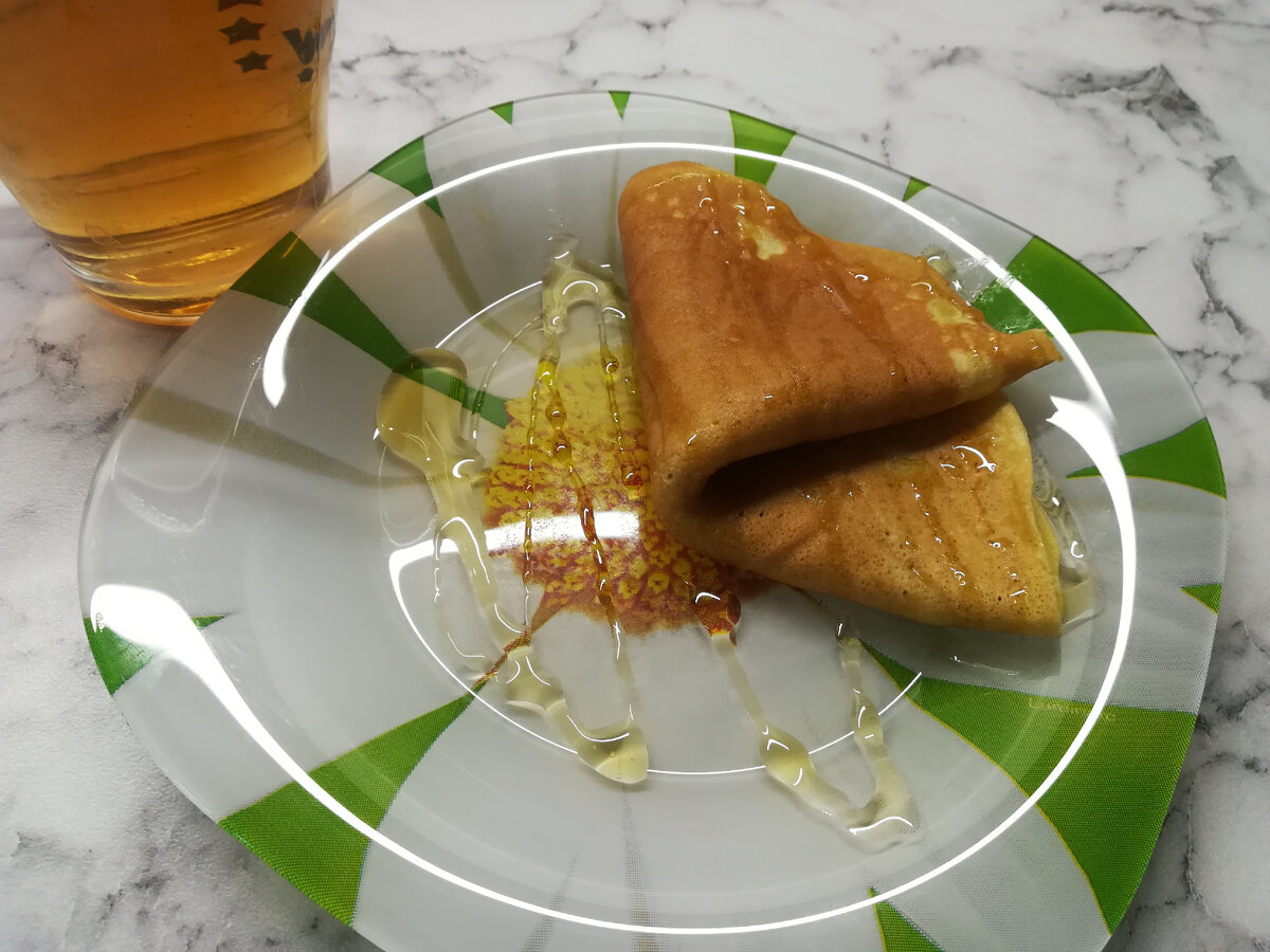 Блины с медом