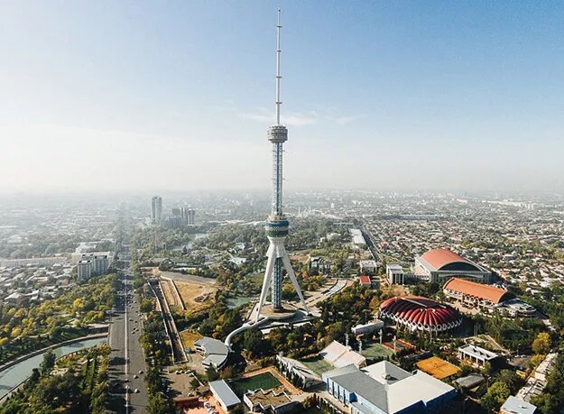 Телебашня Ташкента - визитная карточка города.