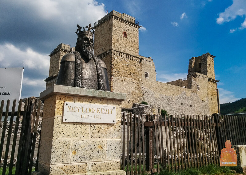 Остатки средневекового замка в Мишкольце