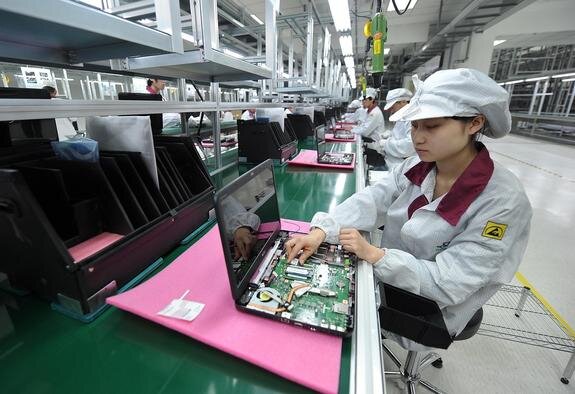    Завод в Китае. Фото: ChinaFotoPress/globallook.com