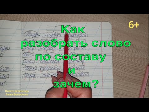 4 класс. Русский язык. Разбор глагола по составу - Разбор глагола по составу | Курсотека