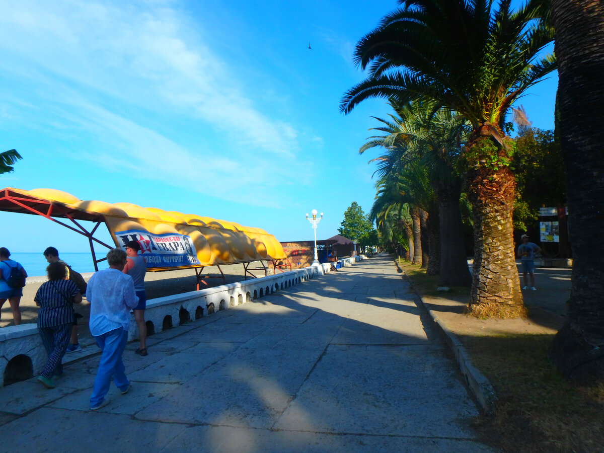 Фото автора. Город Гагры. Абхазия