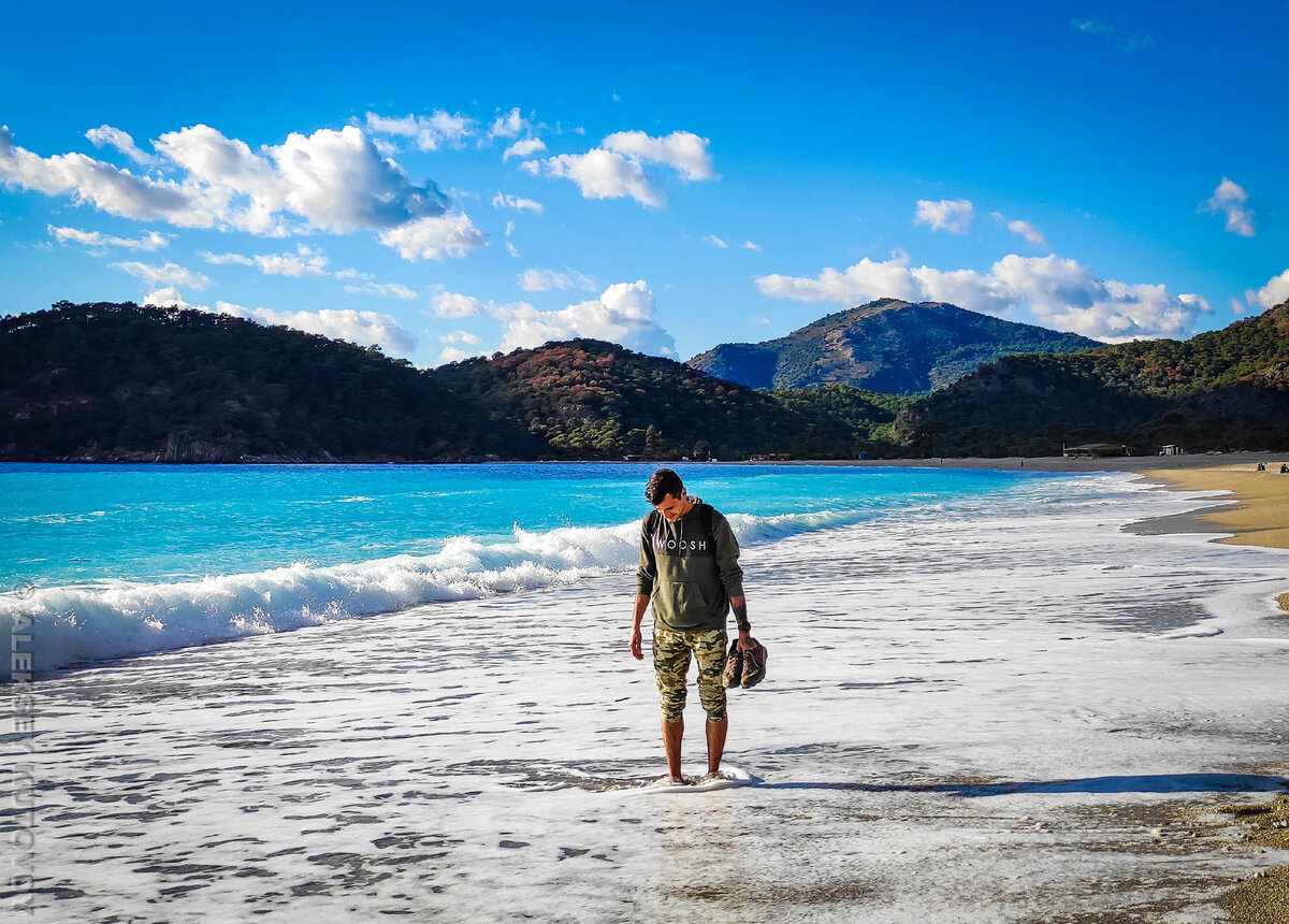 Олюдениз, Турция зимой