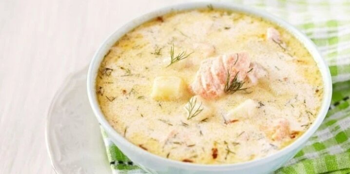 Суп рыбный из сёмги