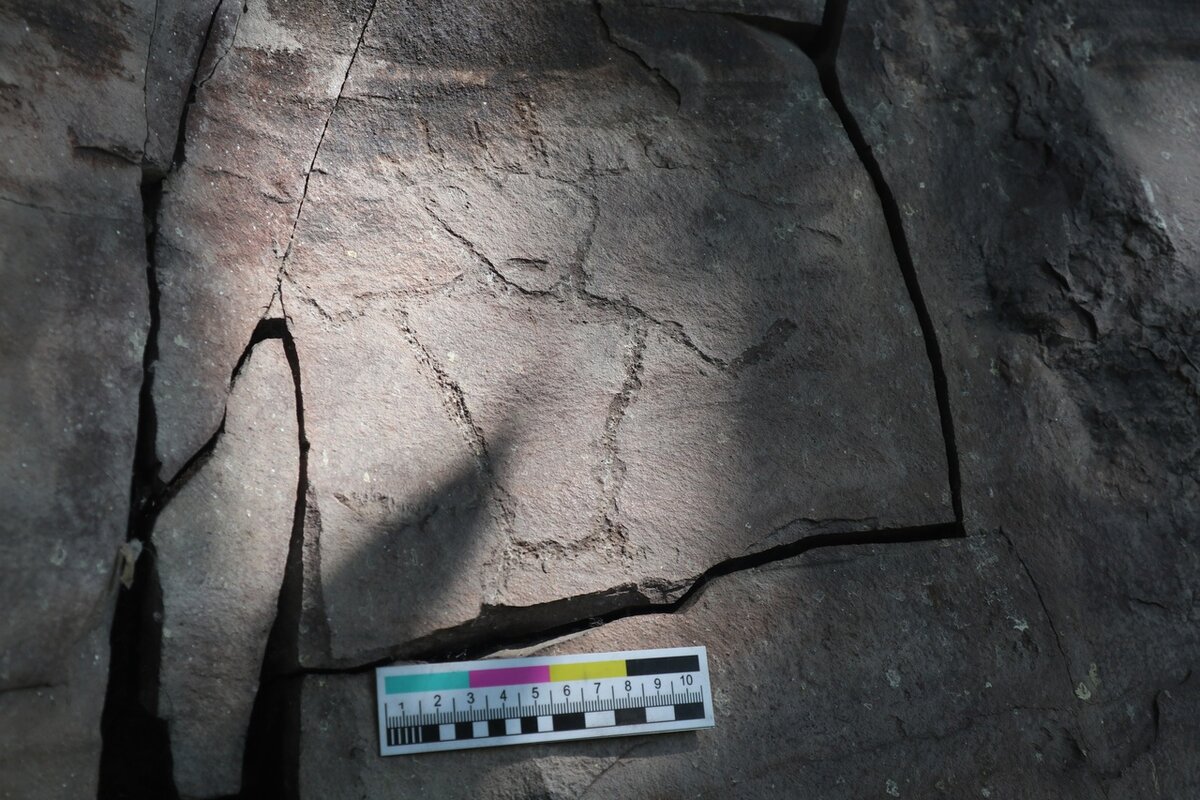 Петроглиф Шалаболинской писаницы. 